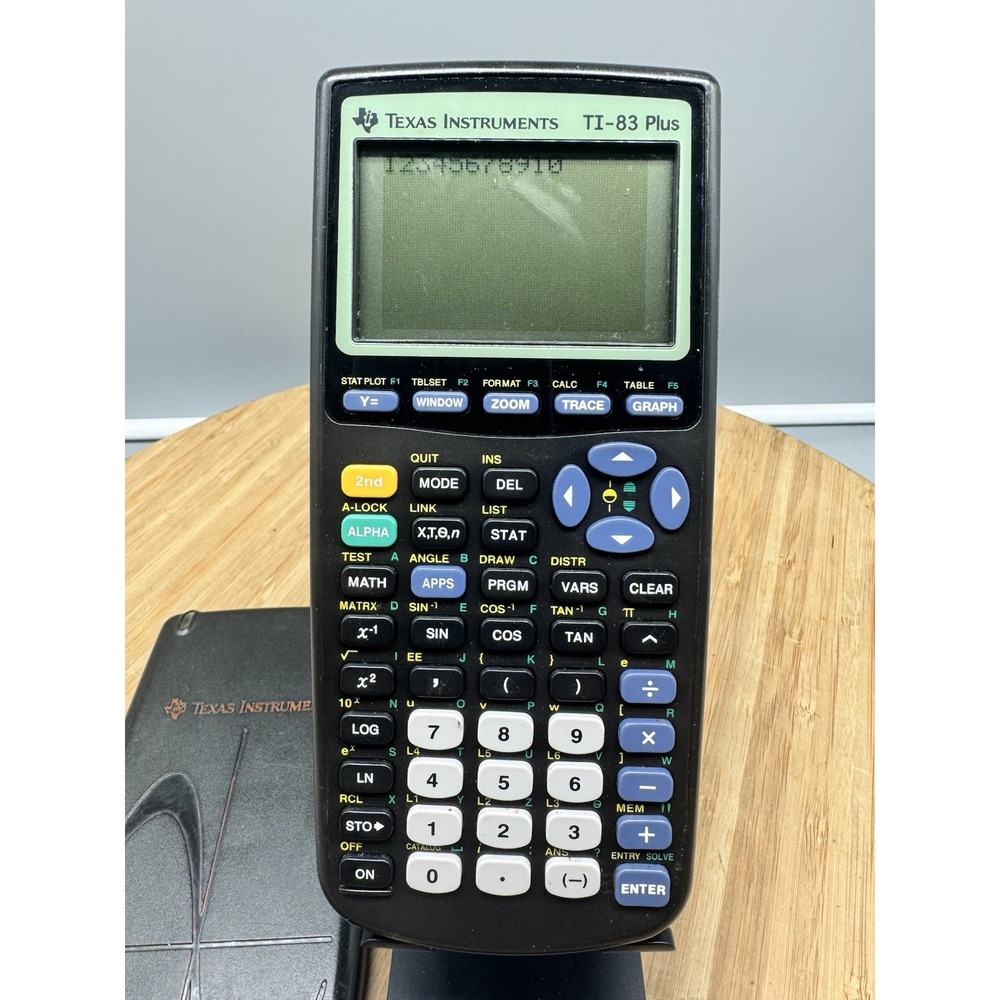 Texas Instruments TI 83 Plus Graphing Calculator - Tested - Picture 3 of 7